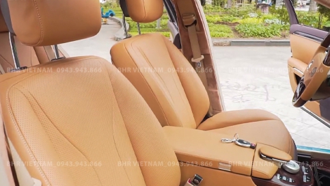 Bọc ghế da Nappa ô tô Mercedes S Class: Cao cấp, Form mẫu chuẩn, mẫu mới nhất